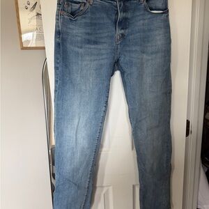 Flint and Tinder Light Wash Blue Jeans